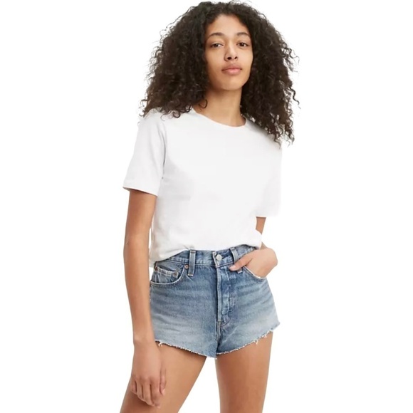 Levi’s 501 Premium Micro High Rise Cut Off Shorts